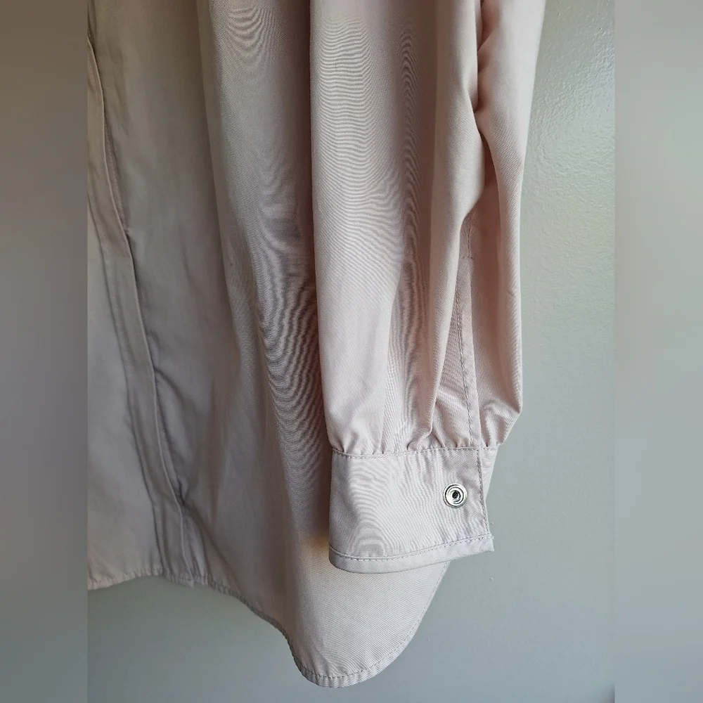 Studio Tomboy Oversized Shacket Jacket Bone Beige M L Korean Streetwear Overfit